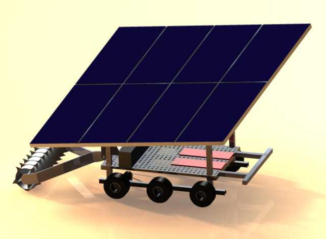 Solar Traktor prototype